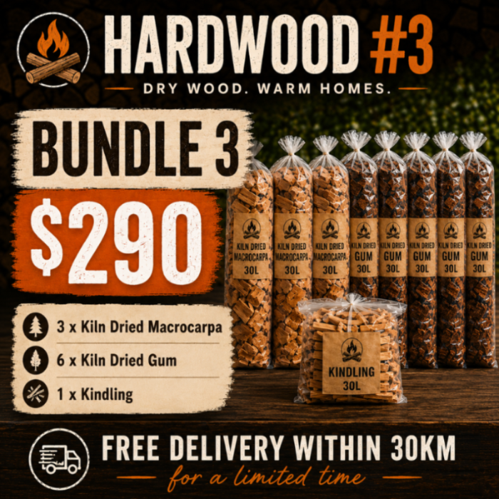 Kiln Dried Hardwood Bag Bundle #3