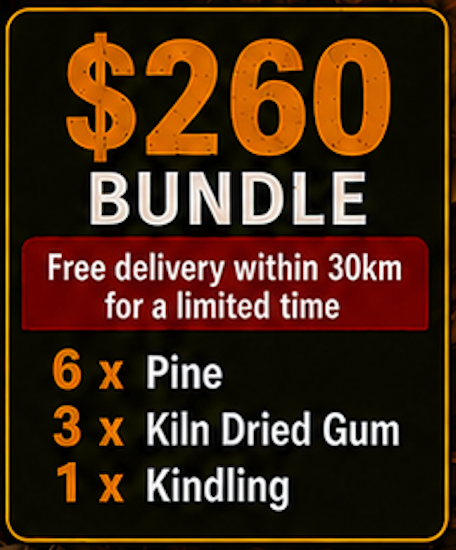 The Big Heat Bagged Wood Bundle!
